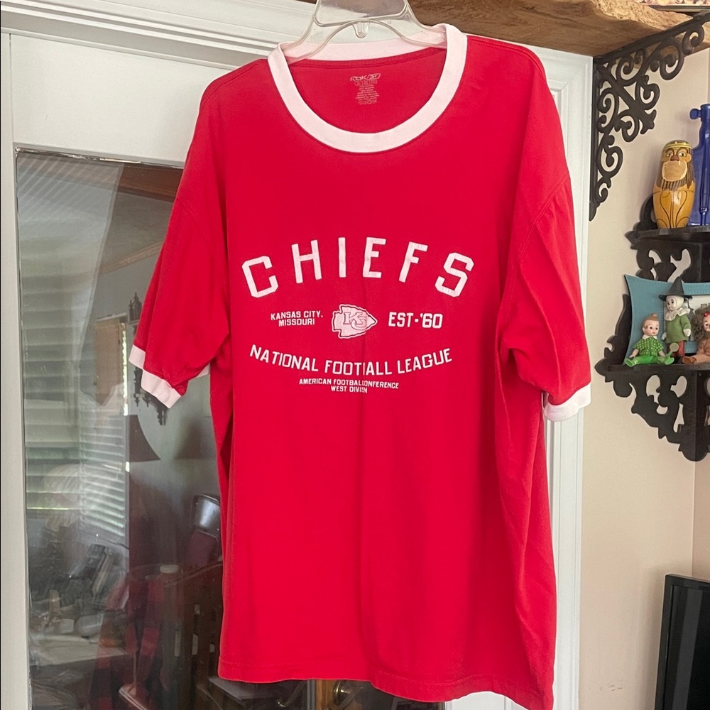 KC Chiefs T-Shirt with White Trim